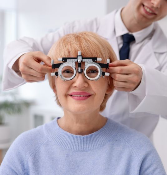 Keratoconus Eye Examination
